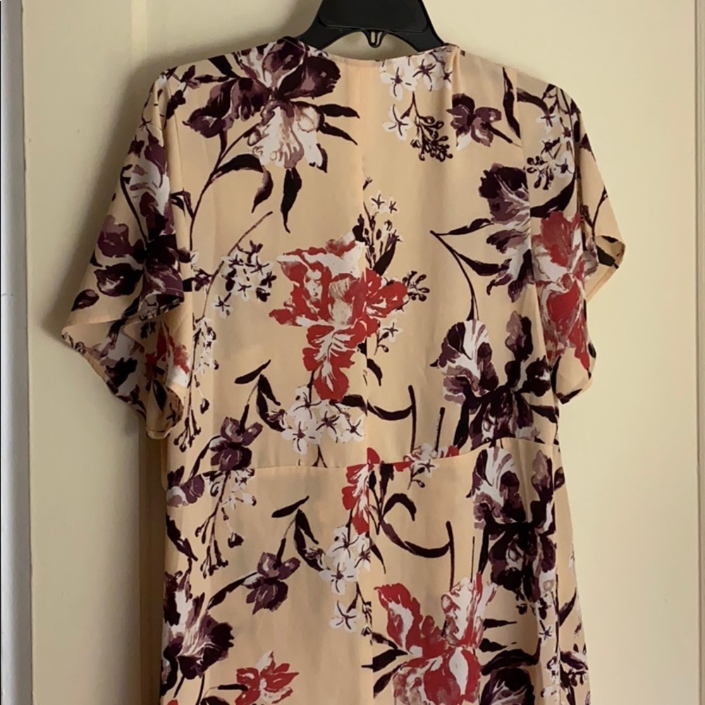 NWOT Leith short sleeve long floral kimono - Picture 6 of 7